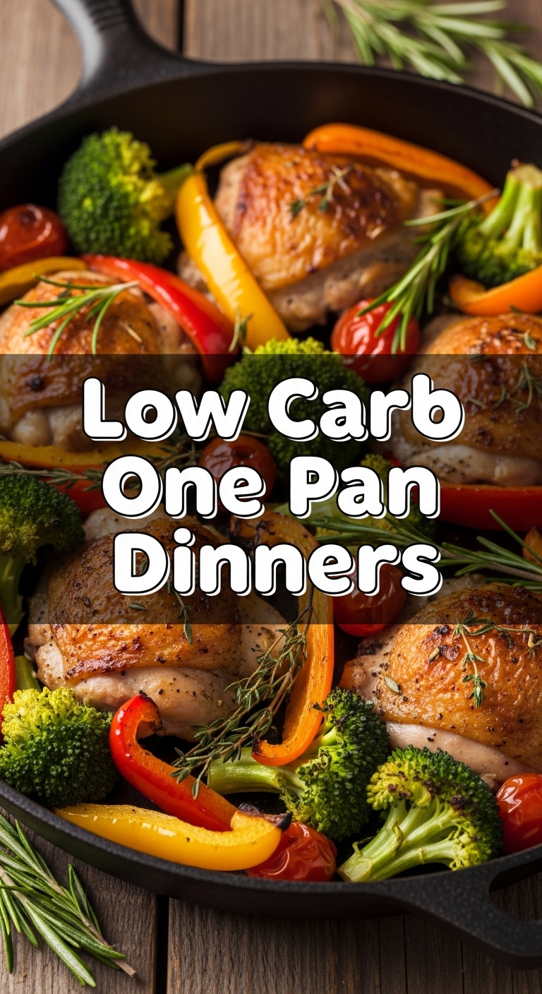 Low Carb One Pan Dinners