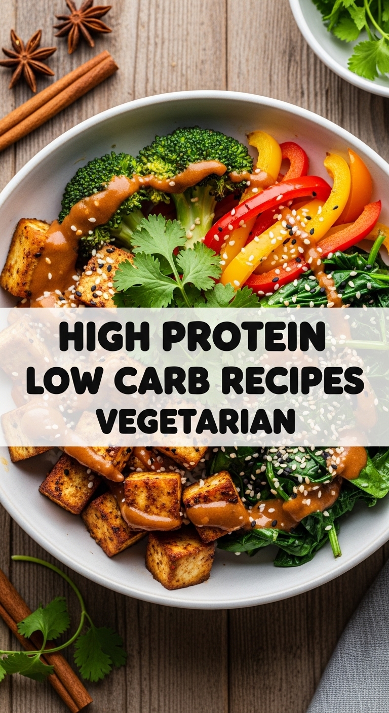 High Protein Low Carb Recipes Vegetarian