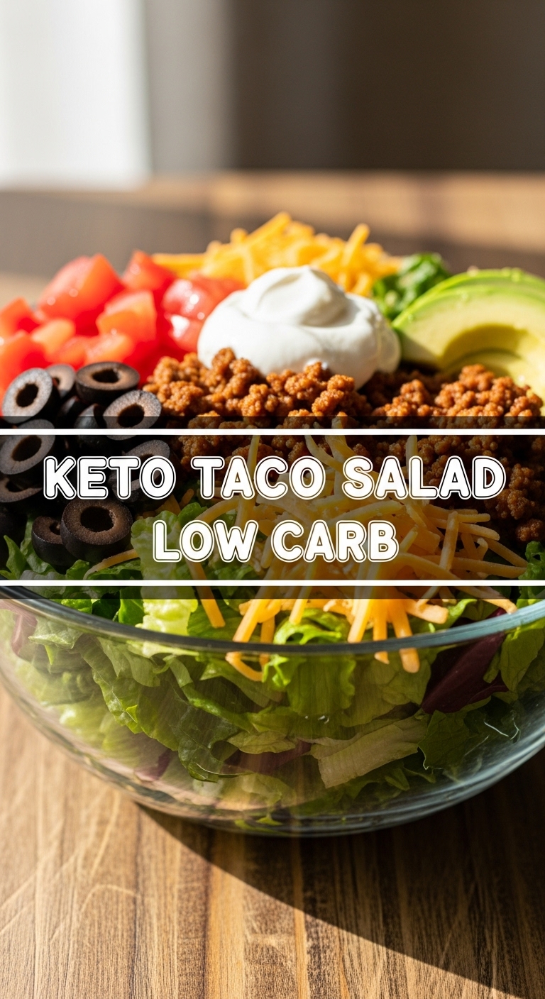 Keto Taco Salad Low Carb