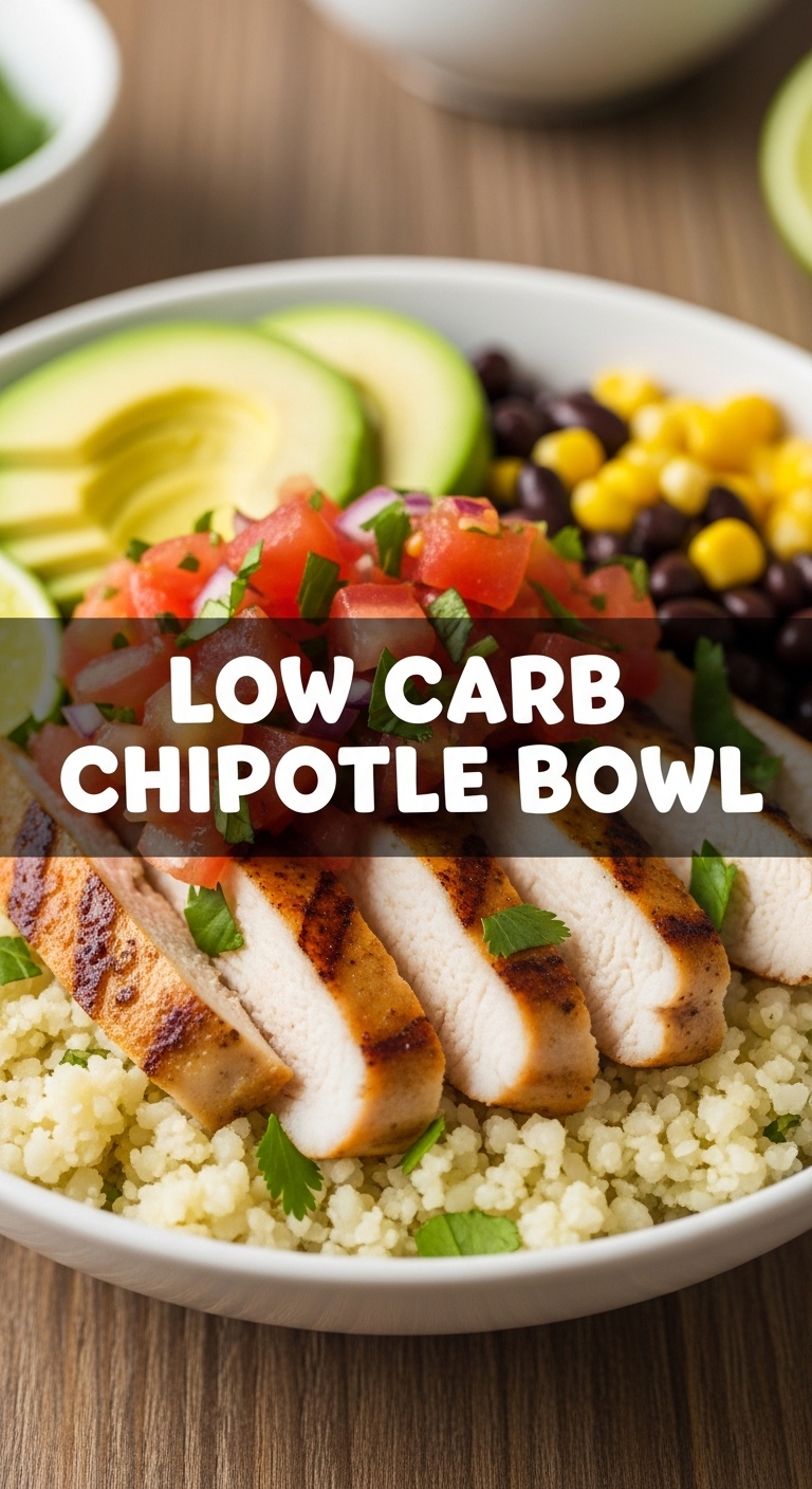 Low Carb Chipotle Bowl