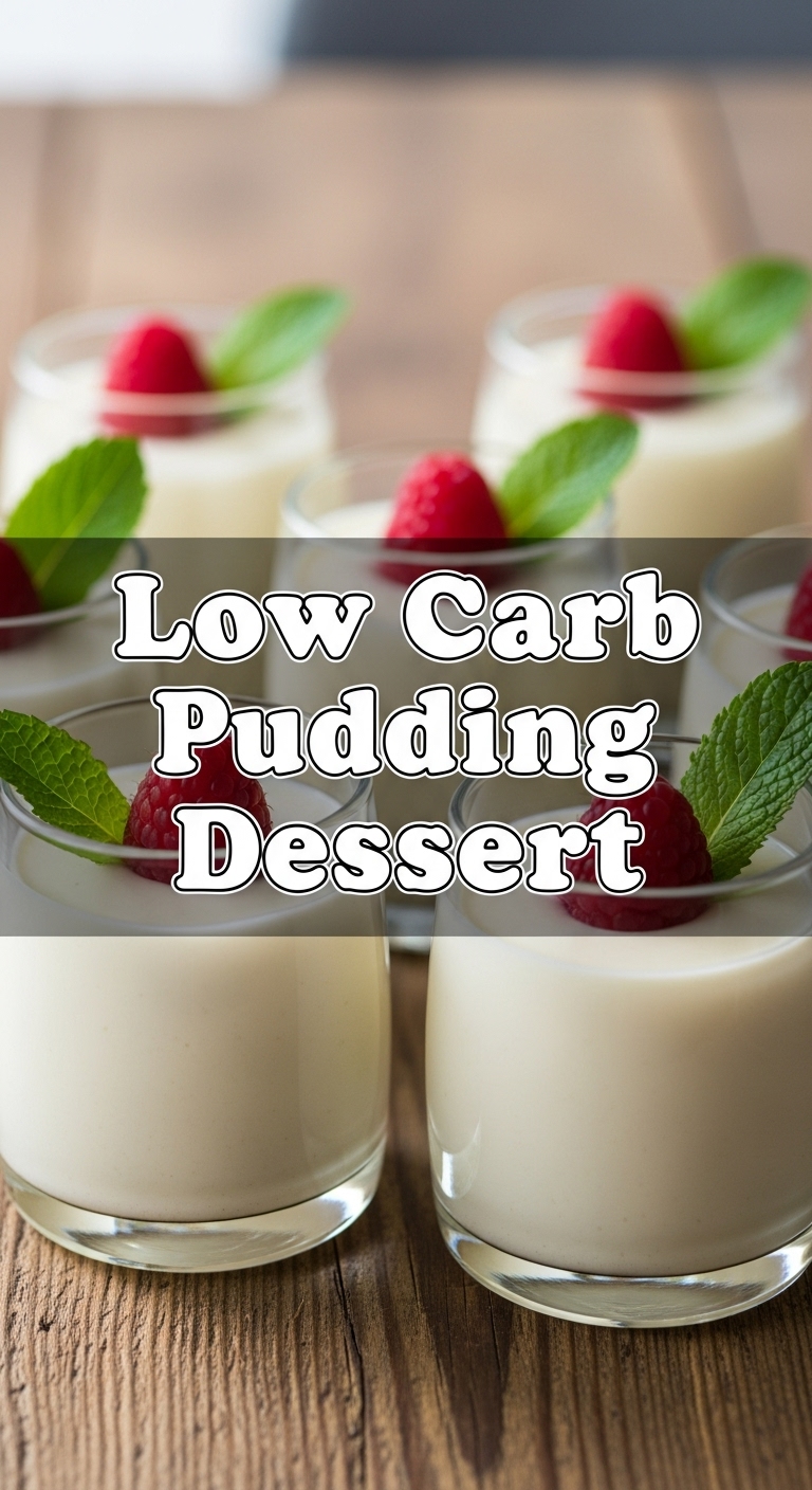 Low Carb Pudding Dessert
