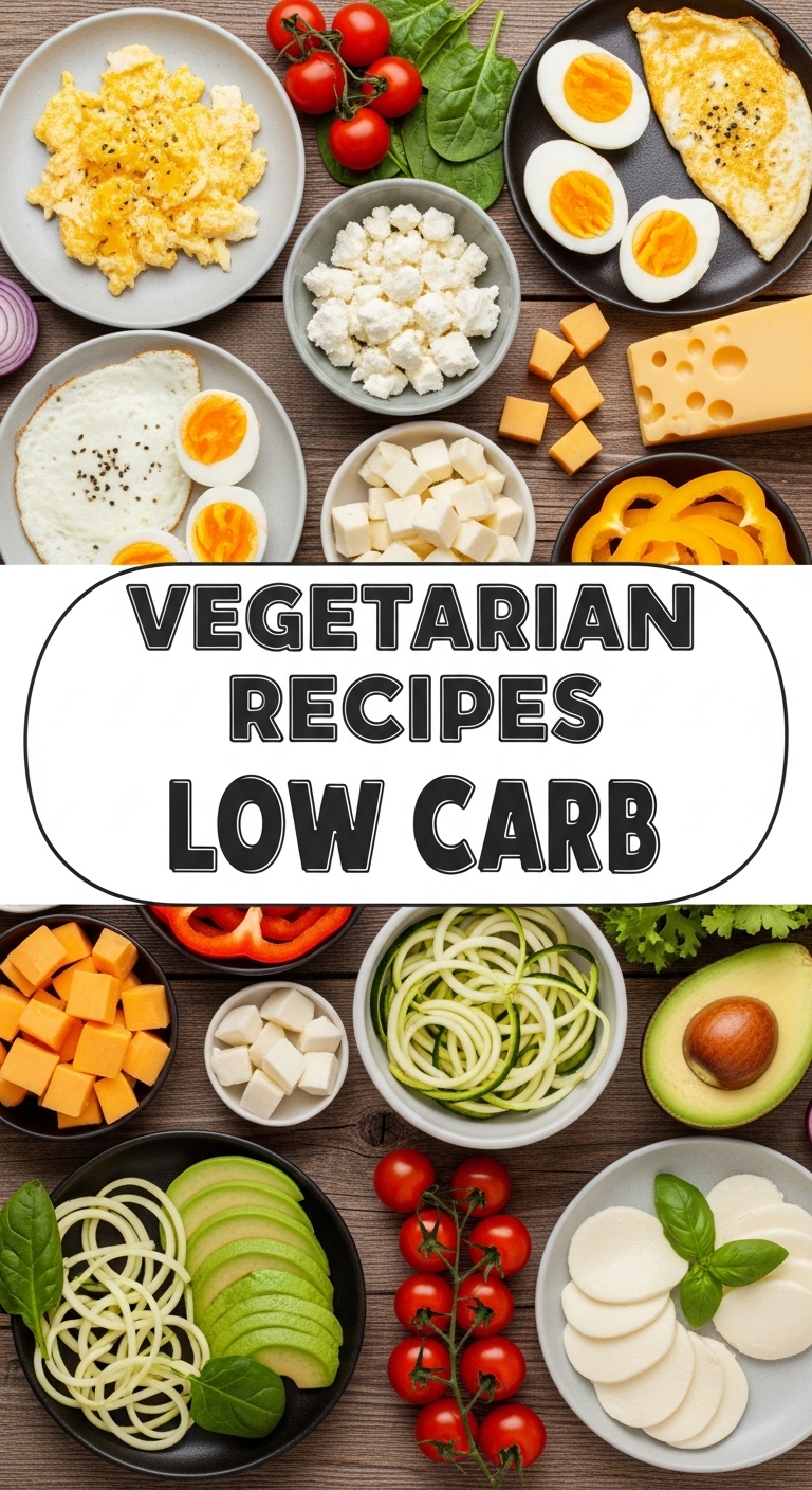 Vegetarian Recipes Low Carb