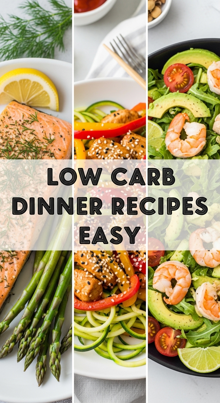 Low Carb Dinner Recipes Easy