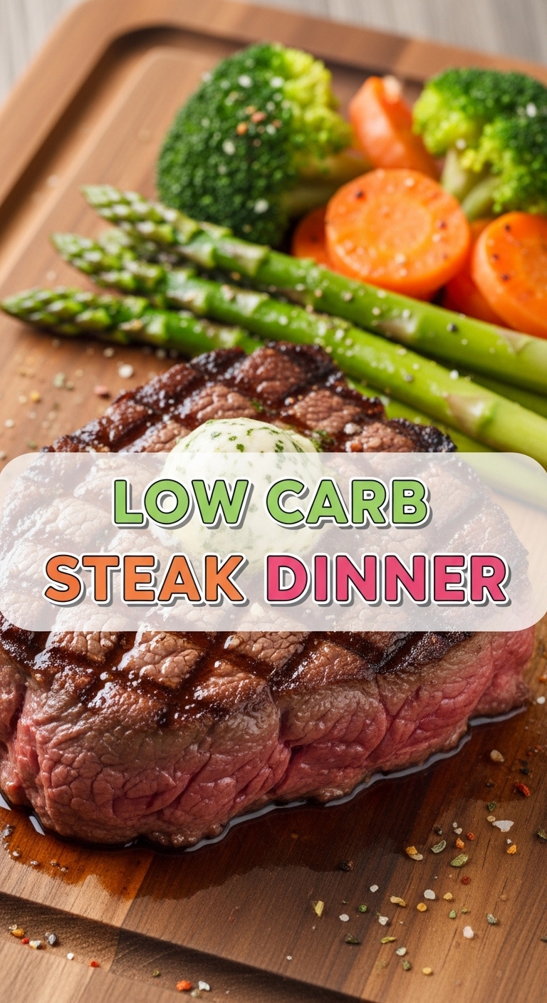 Low Carb Steak Dinner