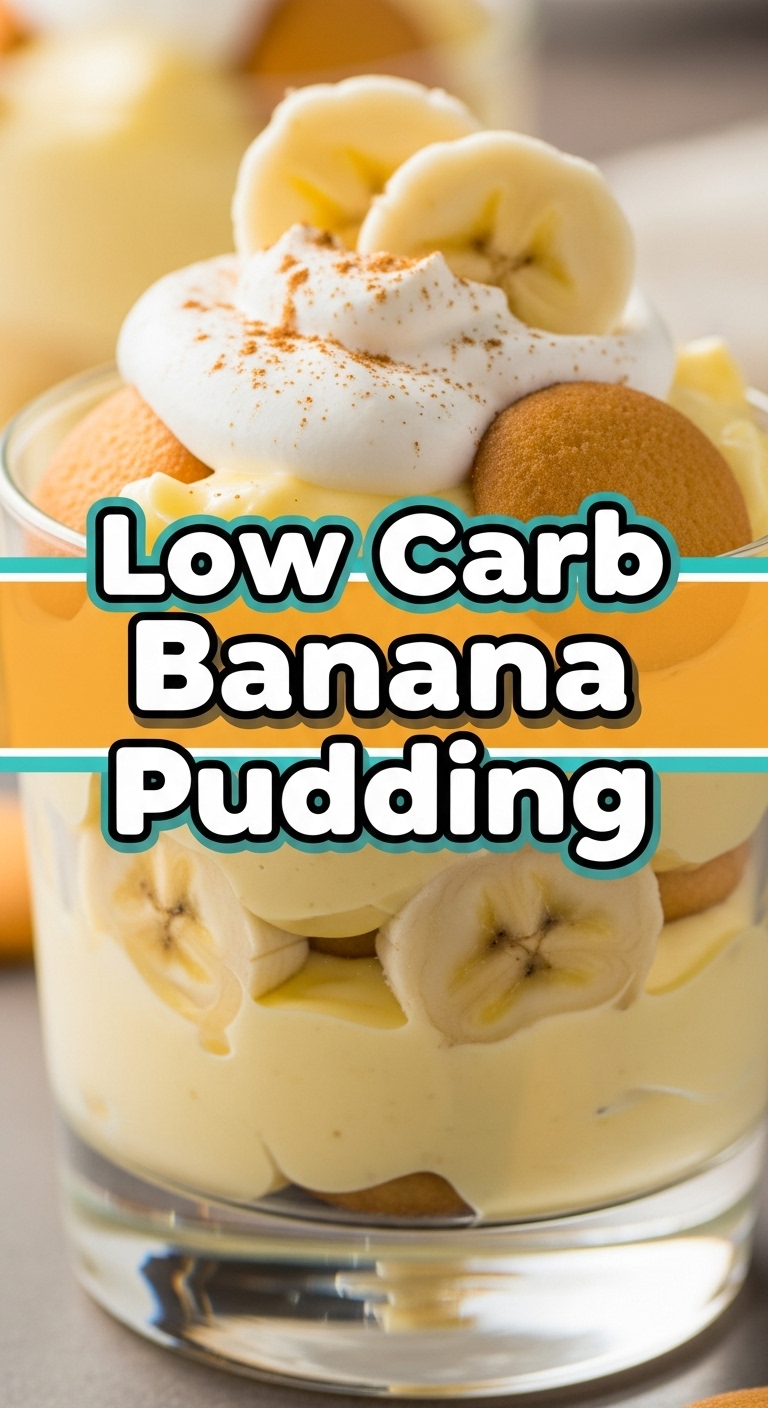 Low Carb Banana Pudding