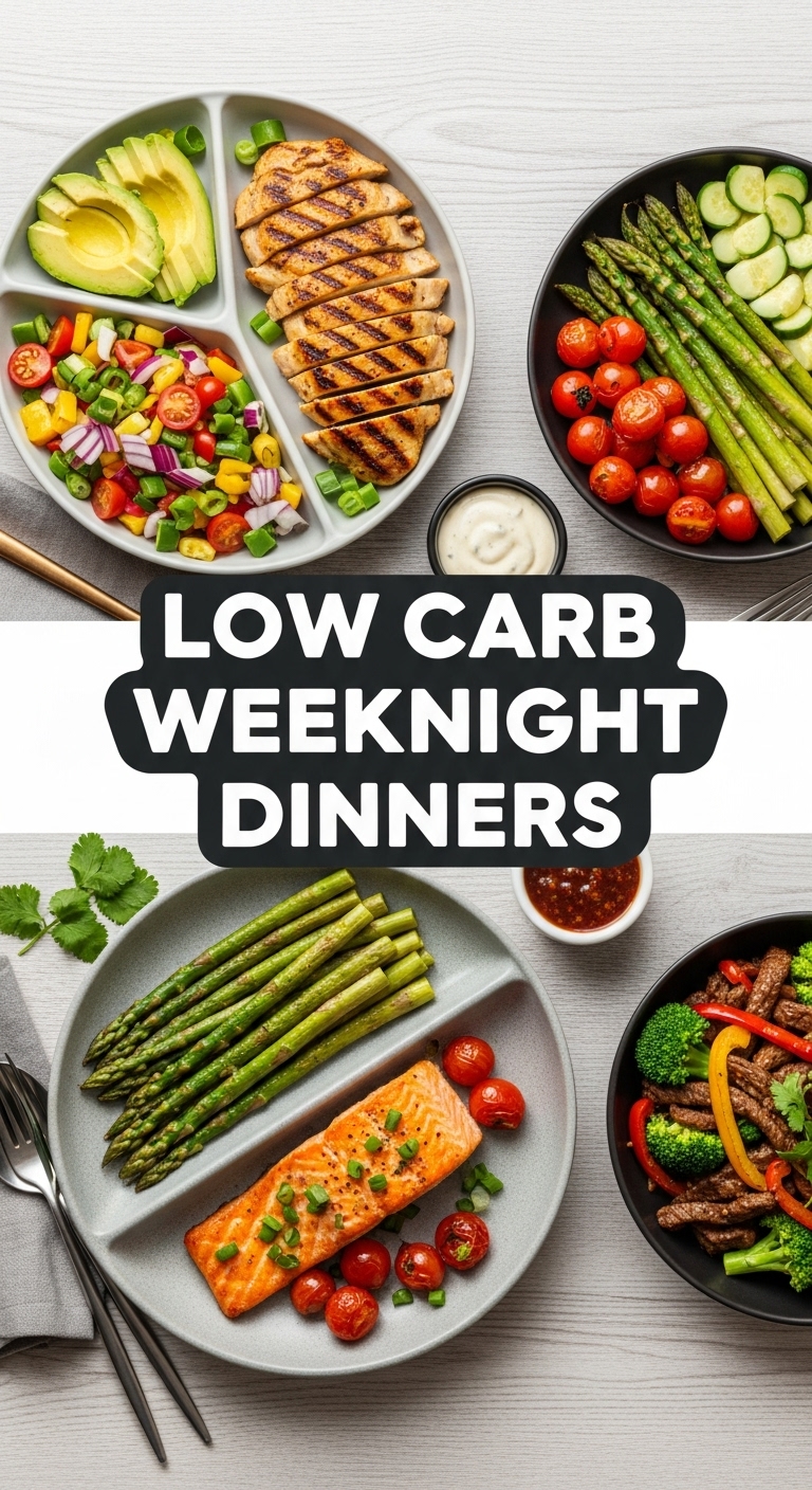 Low Carb Weeknight Dinners