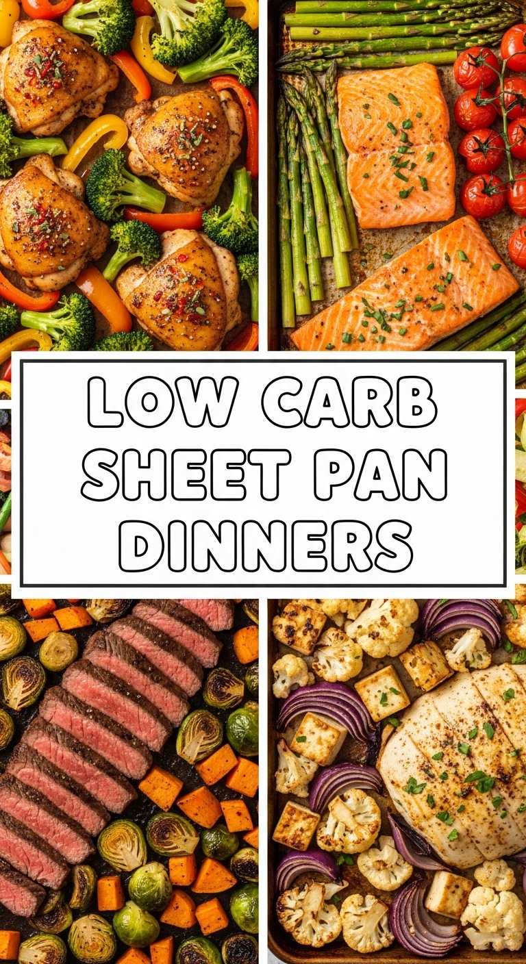 Low Carb Sheet Pan Dinners