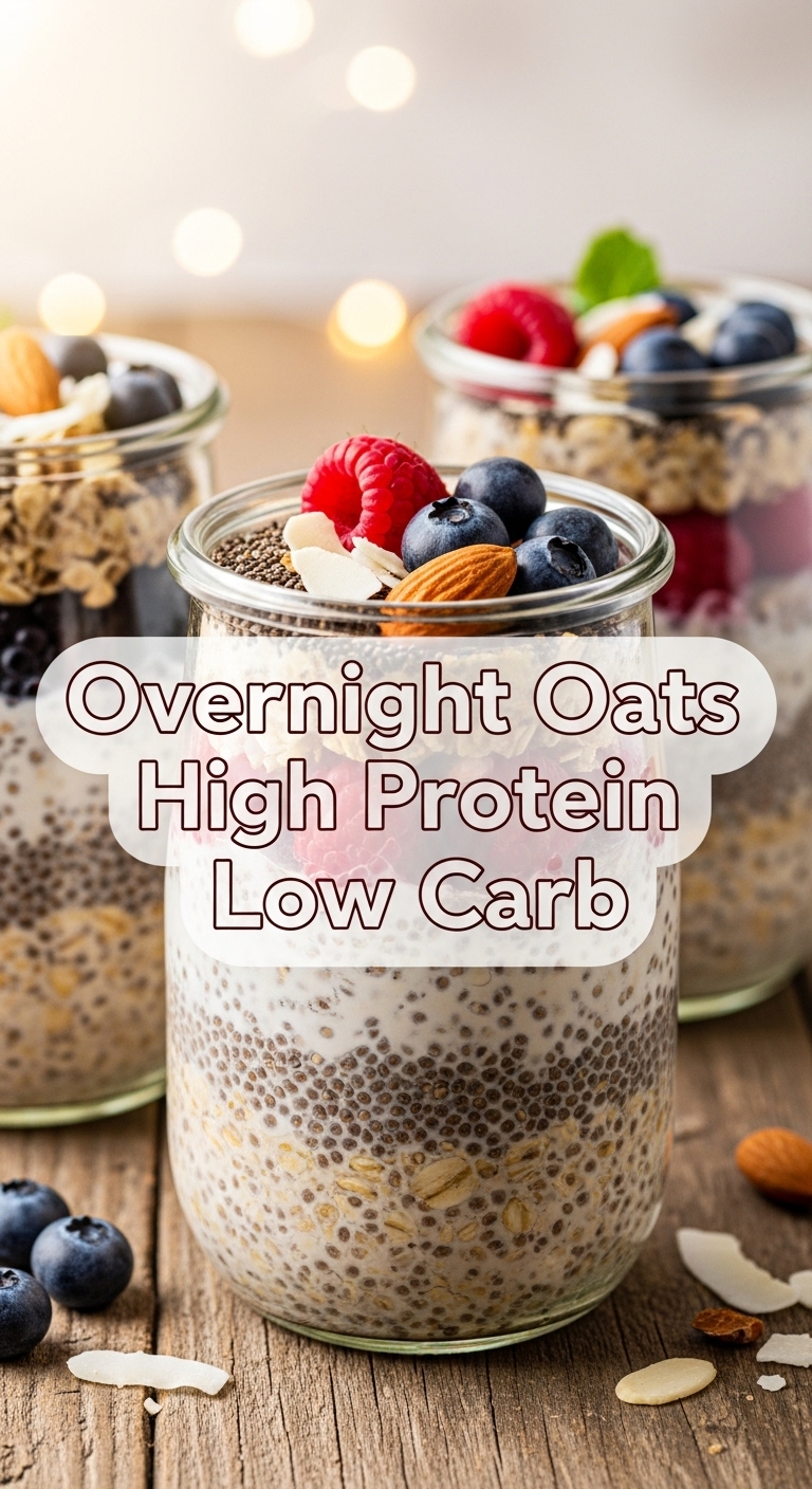 Overnight Oats High Protein Low Carb