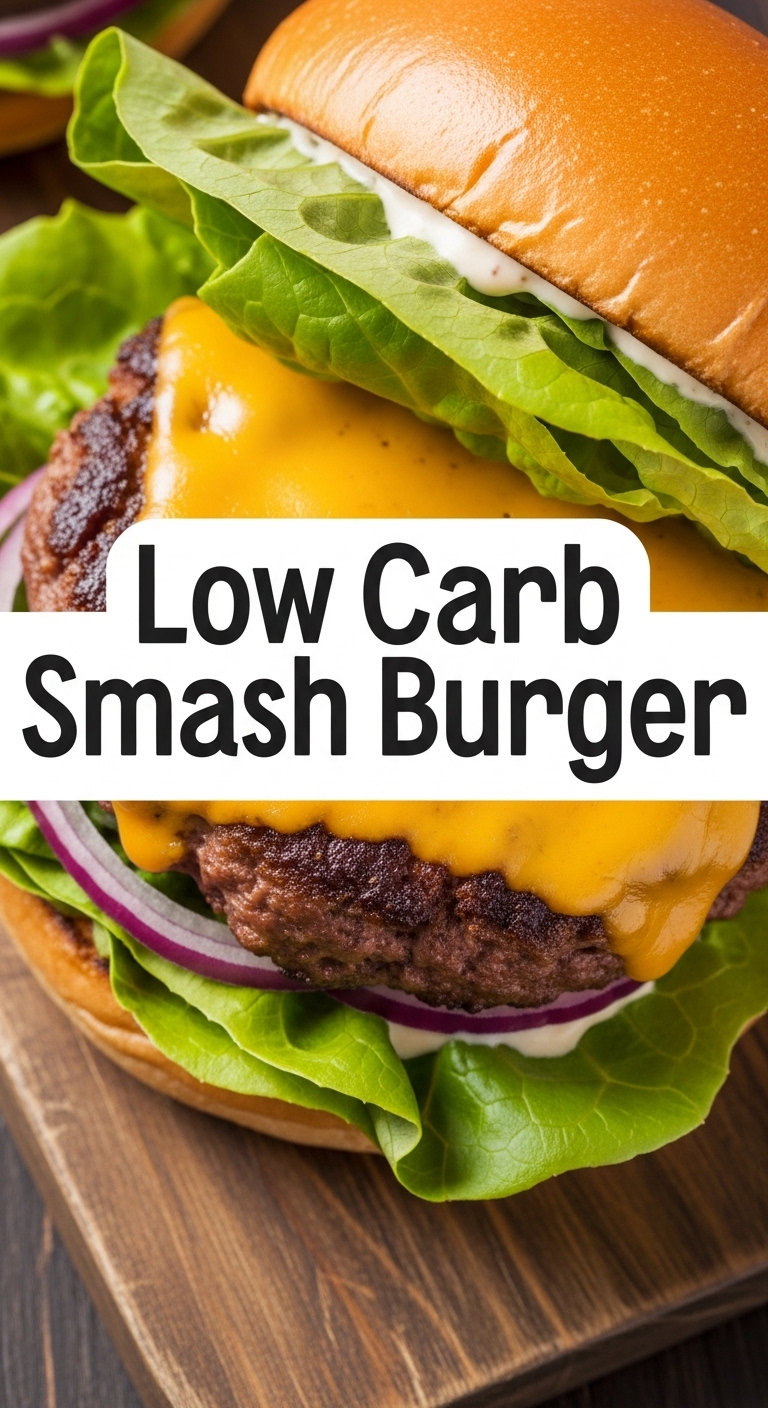 Low Carb Smash Burger