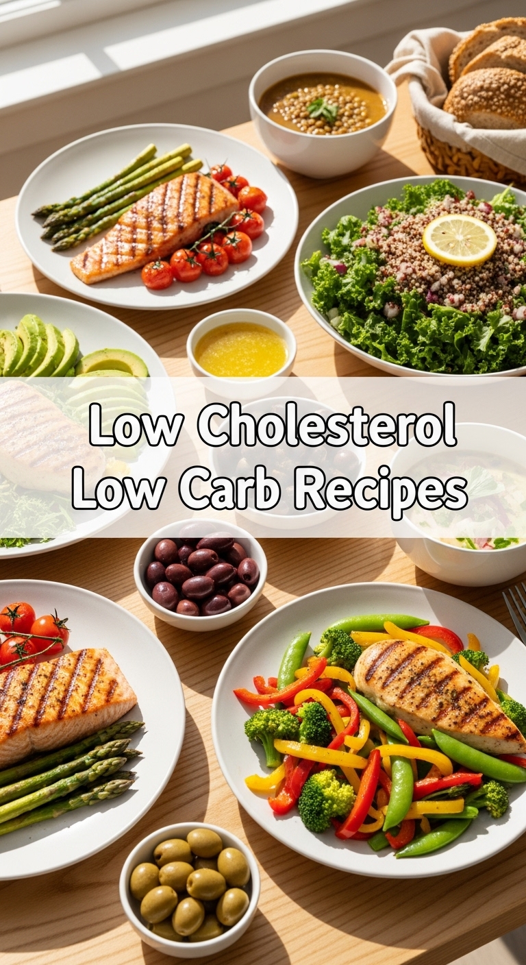 Low Cholesterol Low Carb Recipes