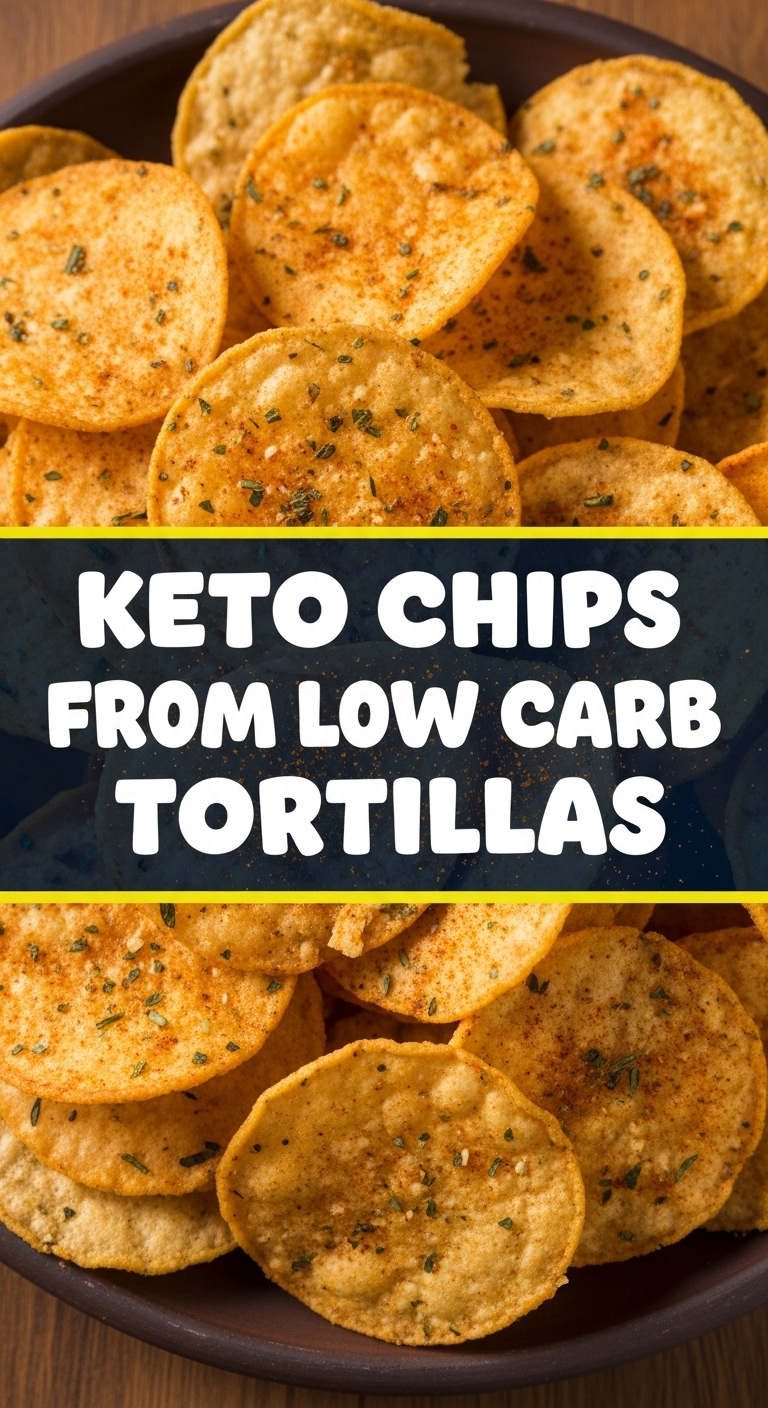 Keto Chips From Low Carb Tortillas
