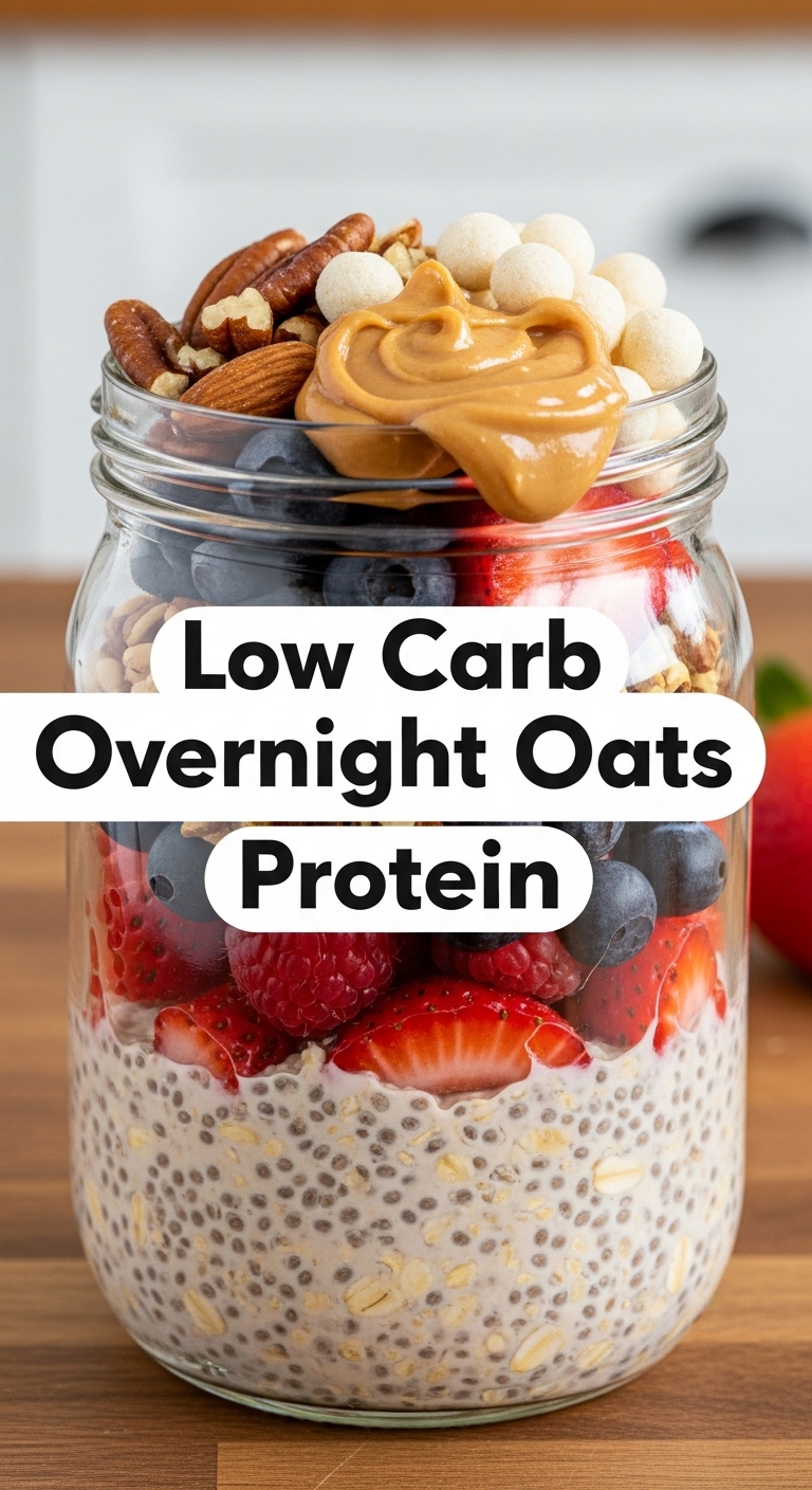 Low Carb Overnight Oats Protein