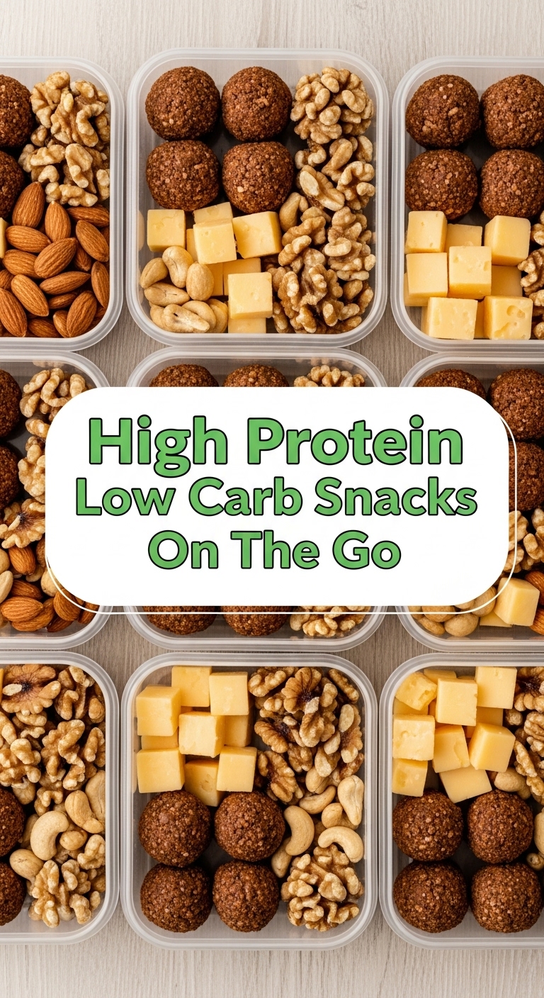 High Protein Low Carb Snacks On The Go
