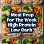 Meal Prep For The Week High Protein Low Carb