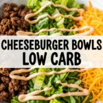 Cheeseburger Bowls Low Carb