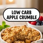 Low Carb Apple Crumble