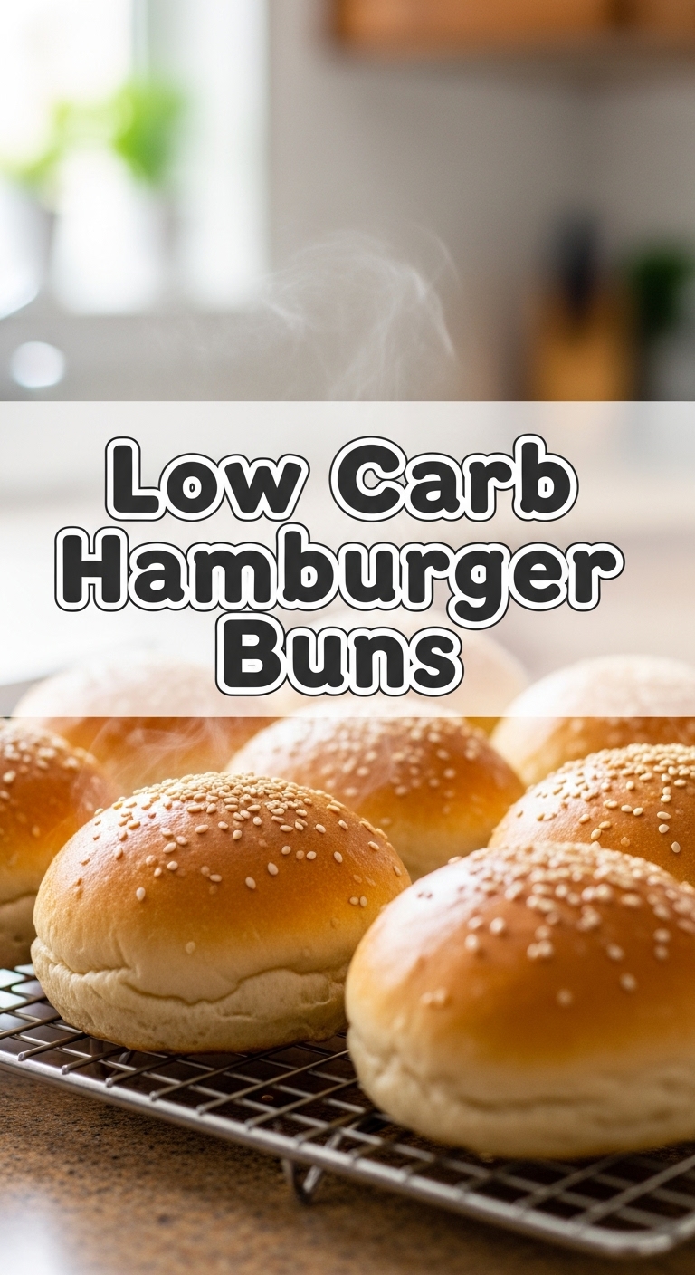 Low Carb Hamburger Buns