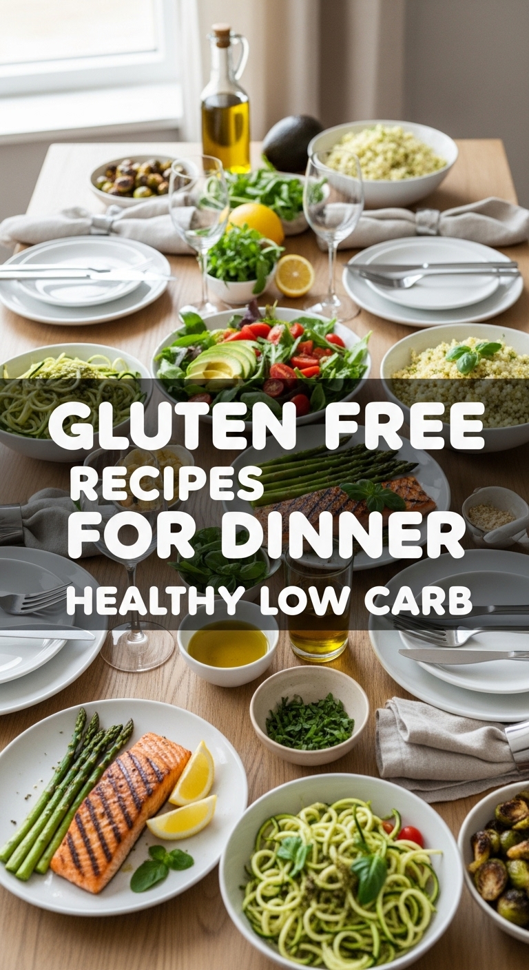 Gluten Free Recipes For Dinner Healthy Low Carb