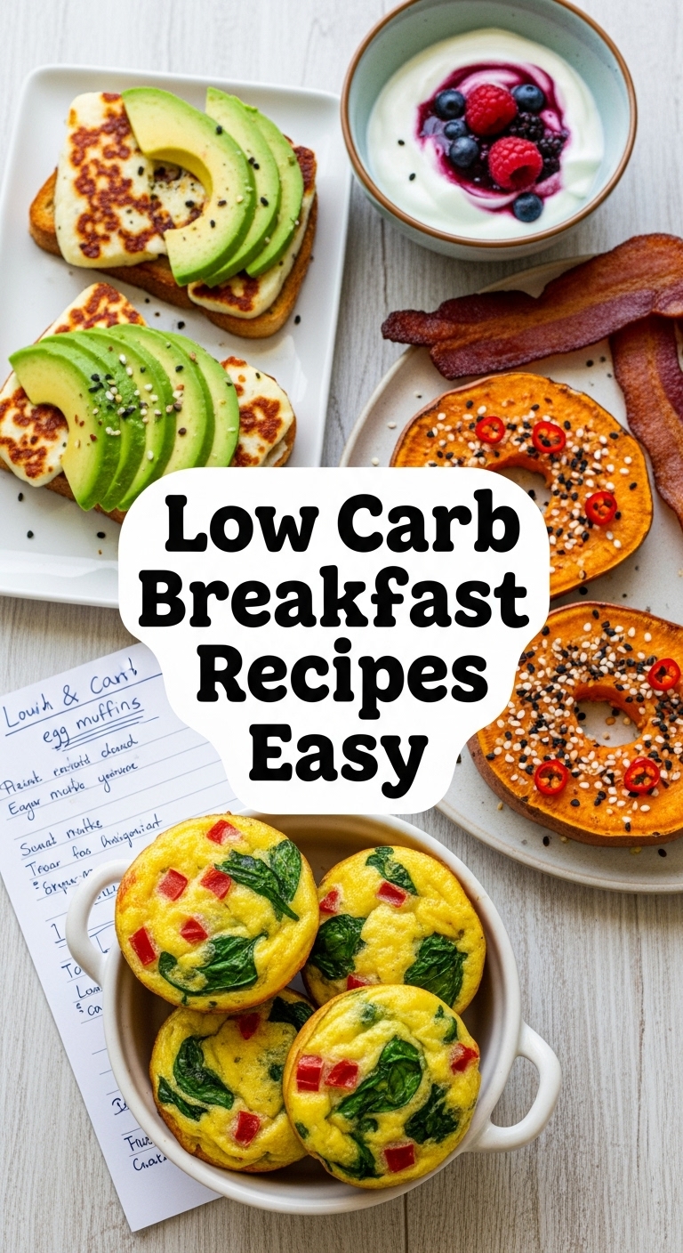 Low Carb Breakfast Recipes Easy