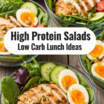 High Protein Salads Low Carb Lunch Ideas