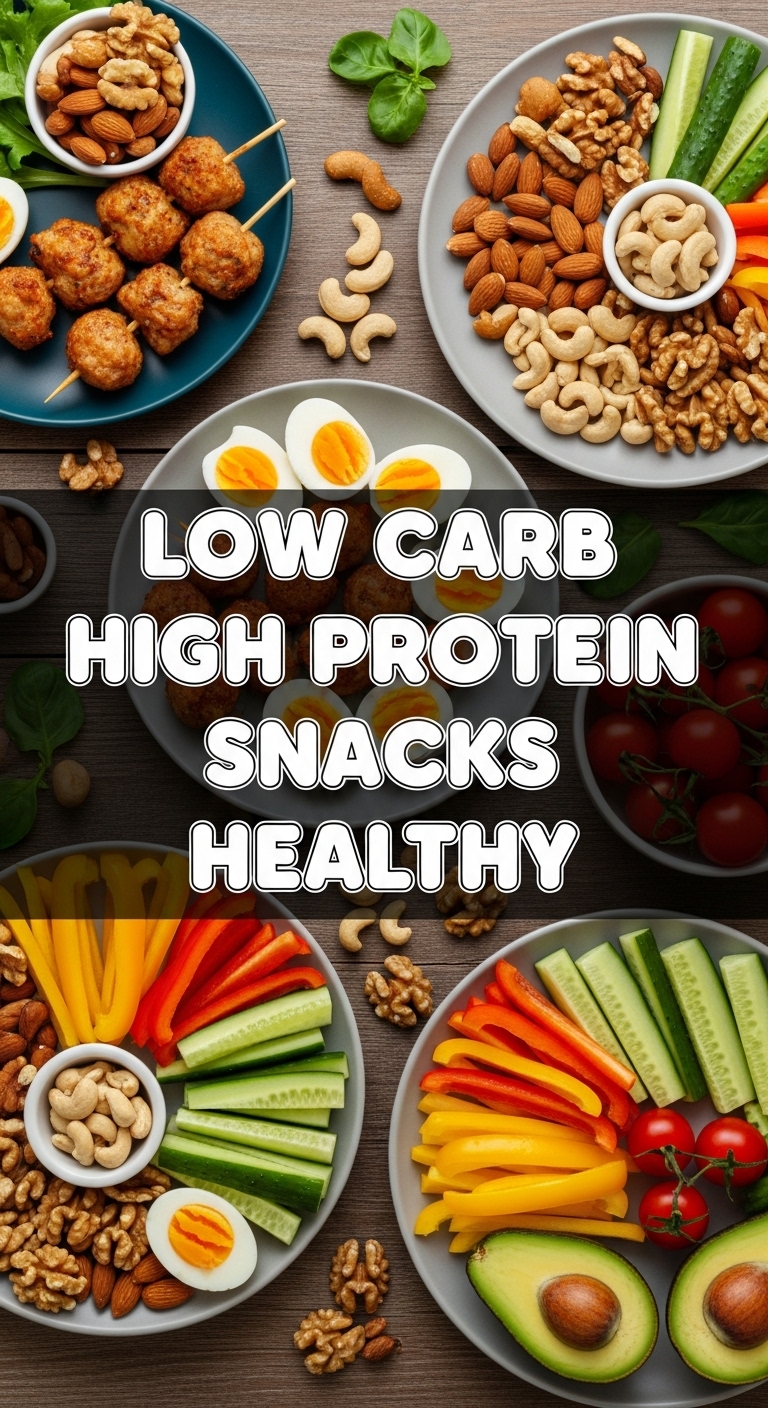Low Carb High Protein Snacks Healthy