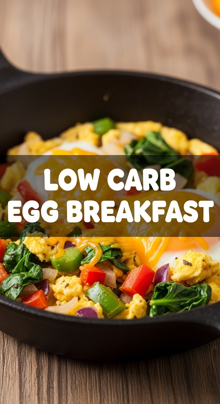 Low Carb Egg Breakfast