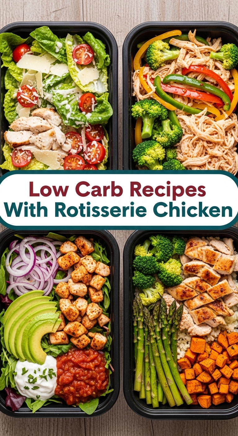 Low Carb Recipes With Rotisserie Chicken