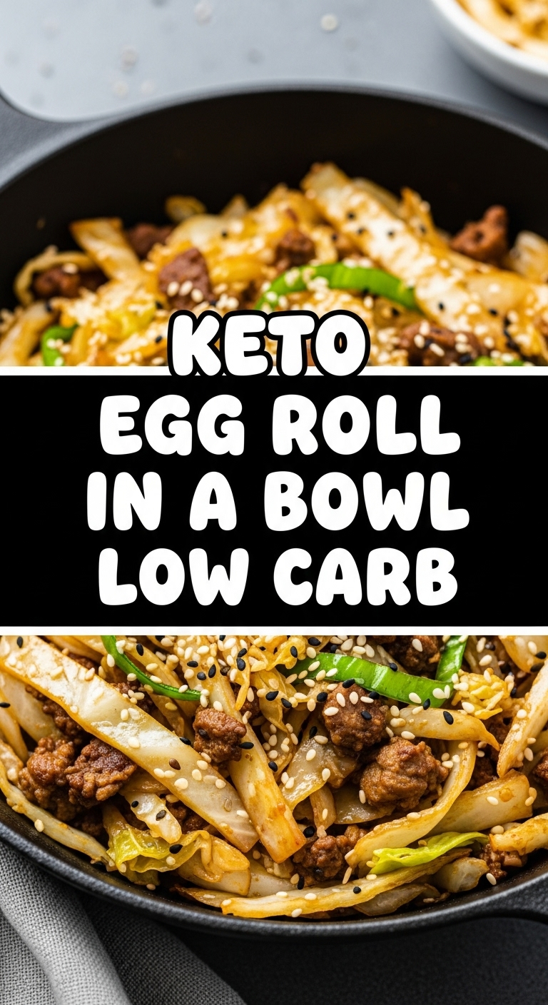 Keto Egg Roll In A Bowl Low Carb