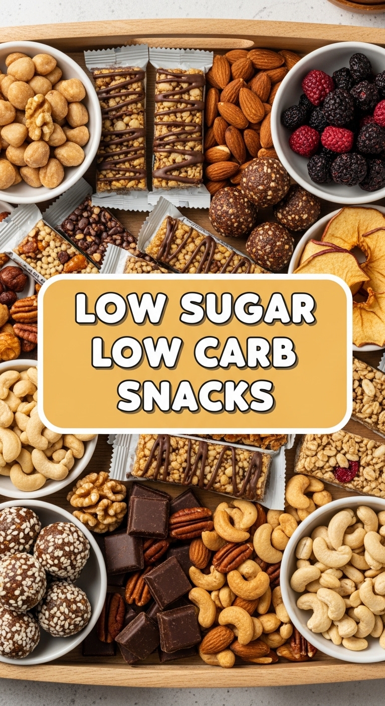 Low Sugar Low Carb Snacks
