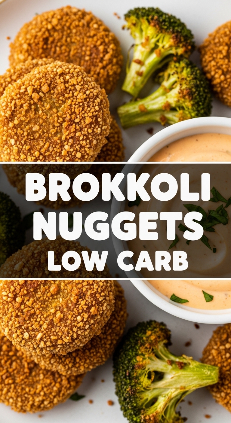 Brokkoli Nuggets Low Carb