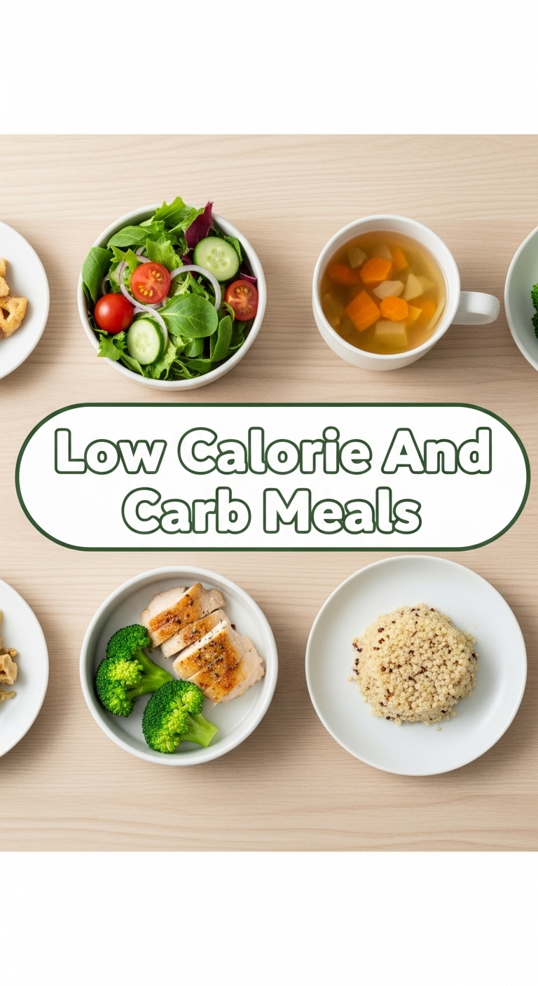 Low Calorie And Carb Meals