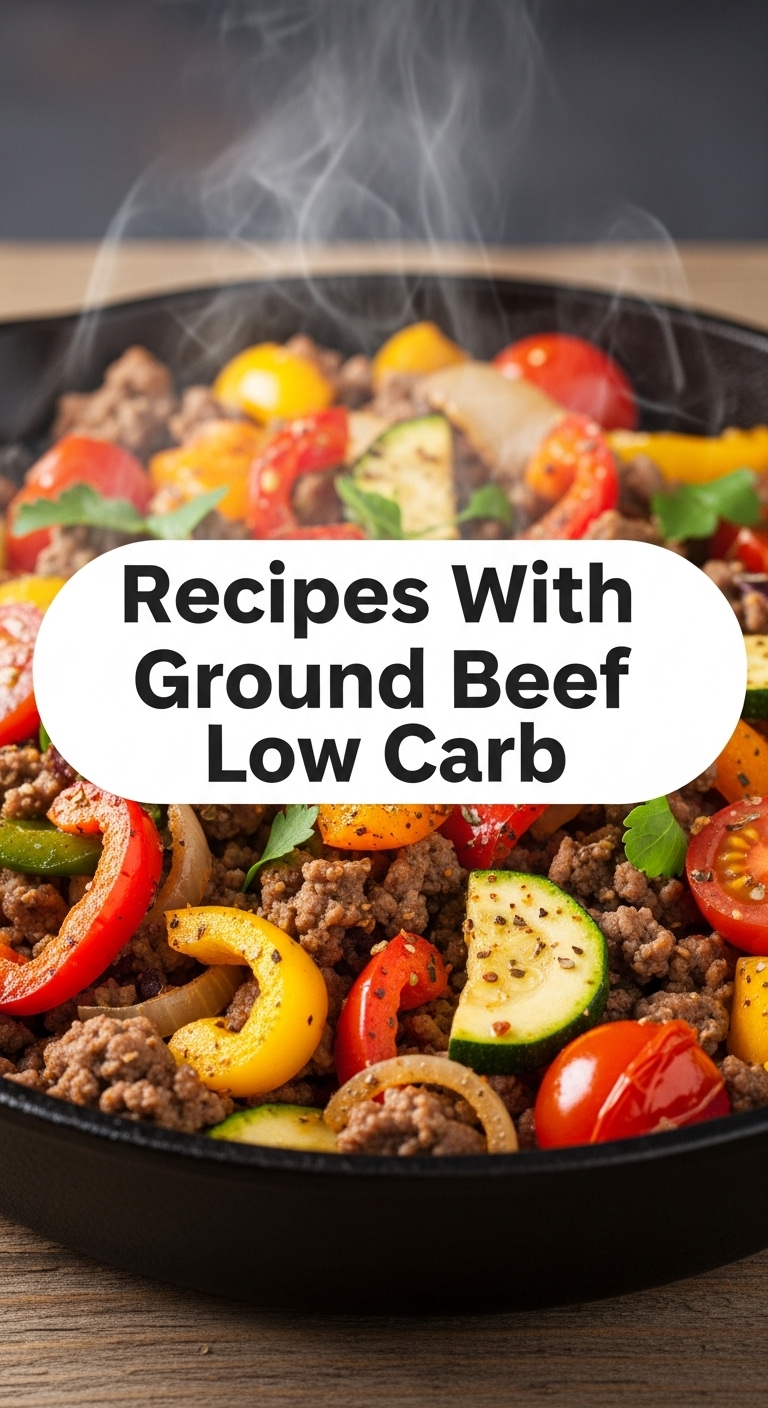 Recipes With Ground Beef Low Carb