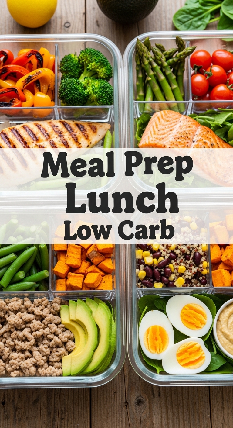 Meal Prep Lunch Low Carb