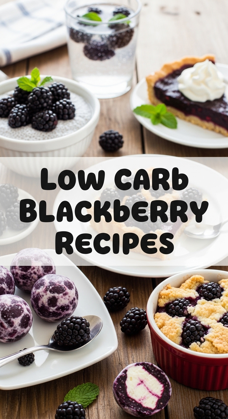 Low Carb Blackberry Recipes