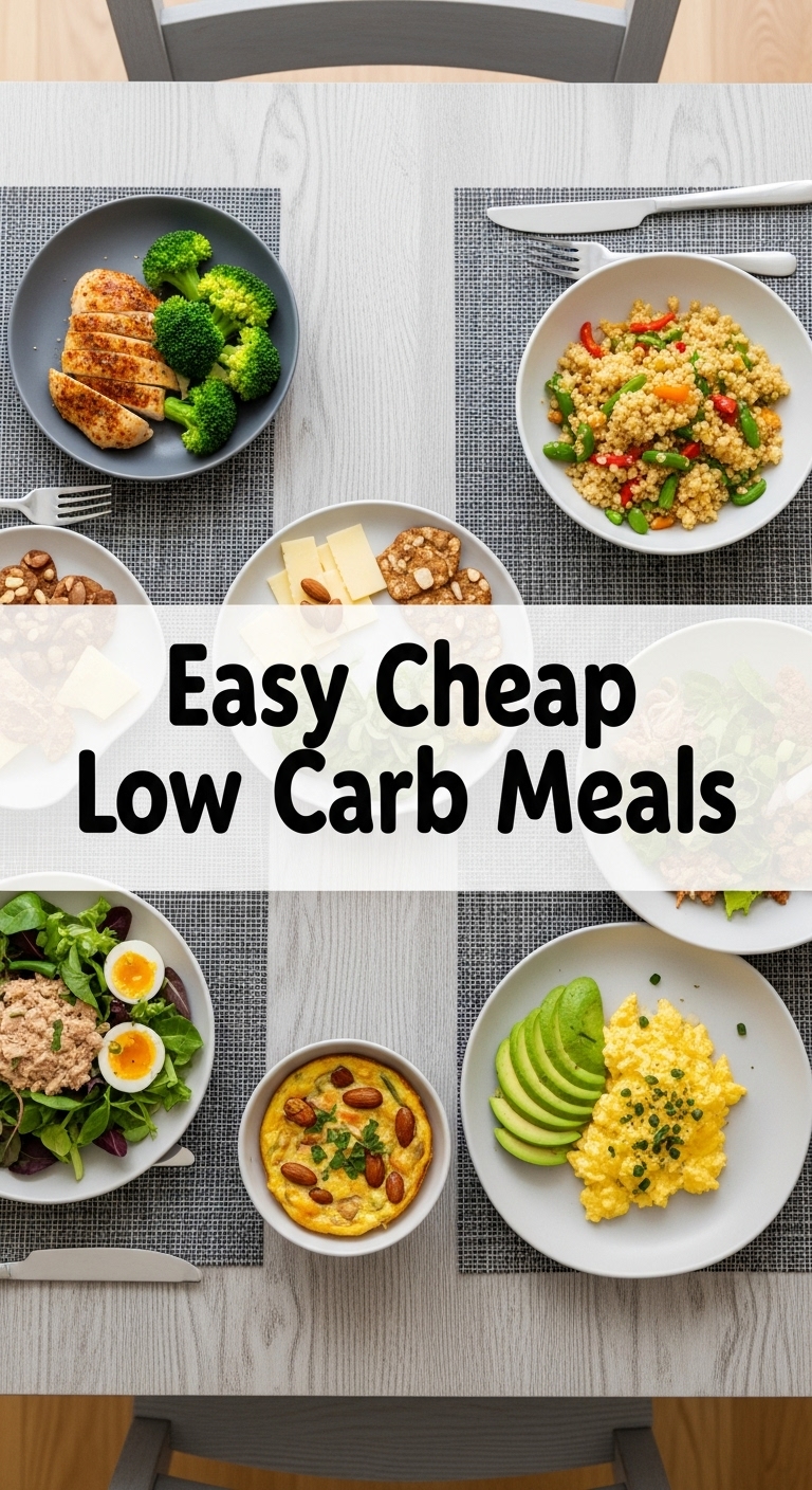 Easy Cheap Low Carb Meals