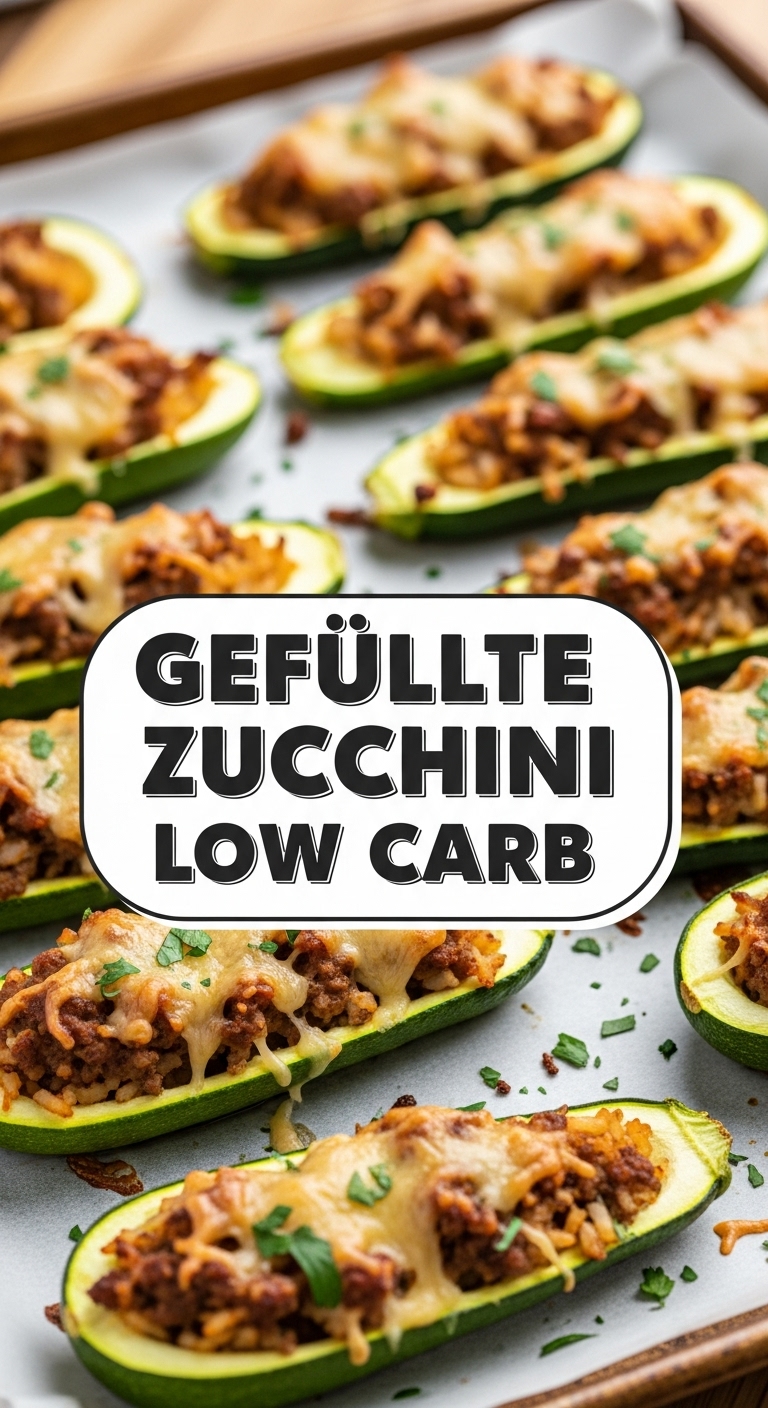 Gefã¼Llte Zucchini Low Carb
