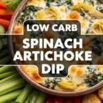 Low Carb Spinach Artichoke Dip