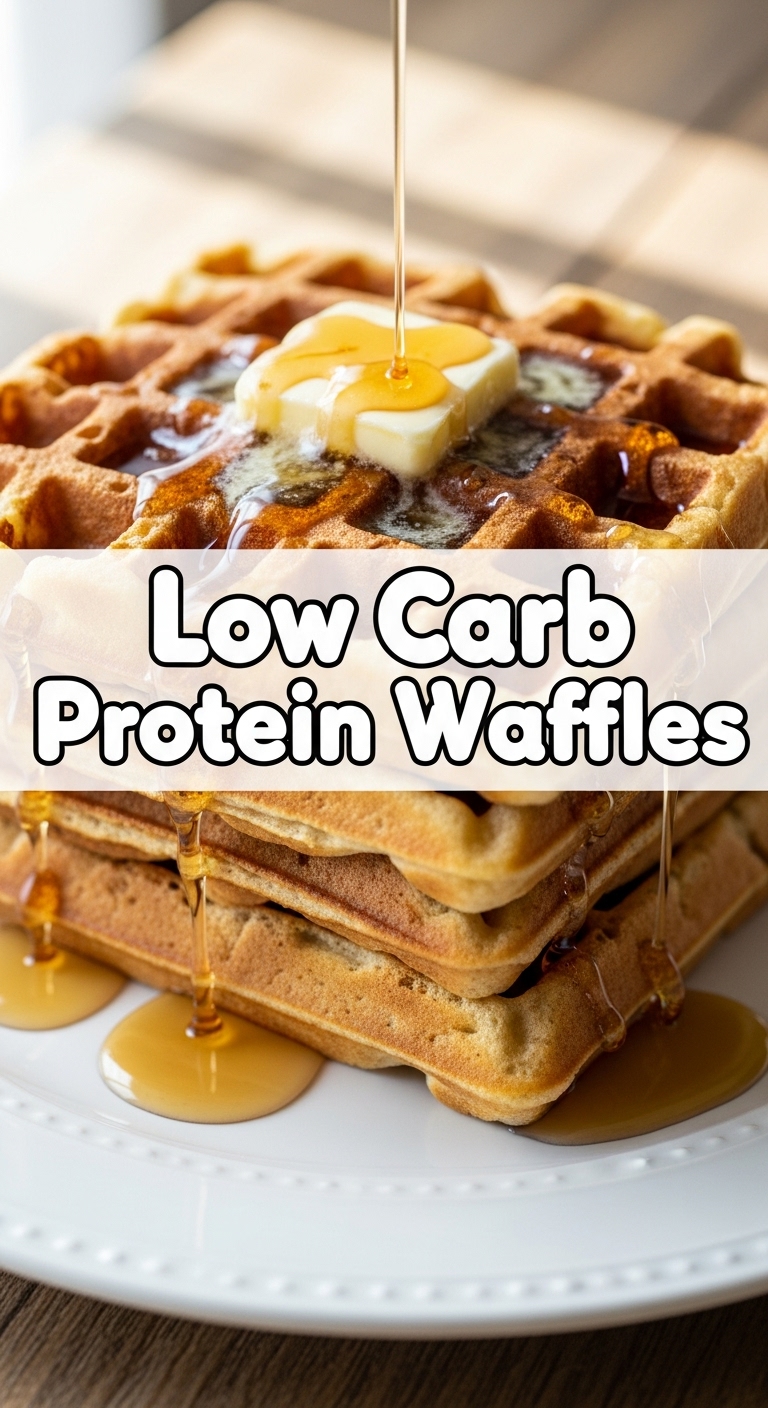 Low Carb Protein Waffles