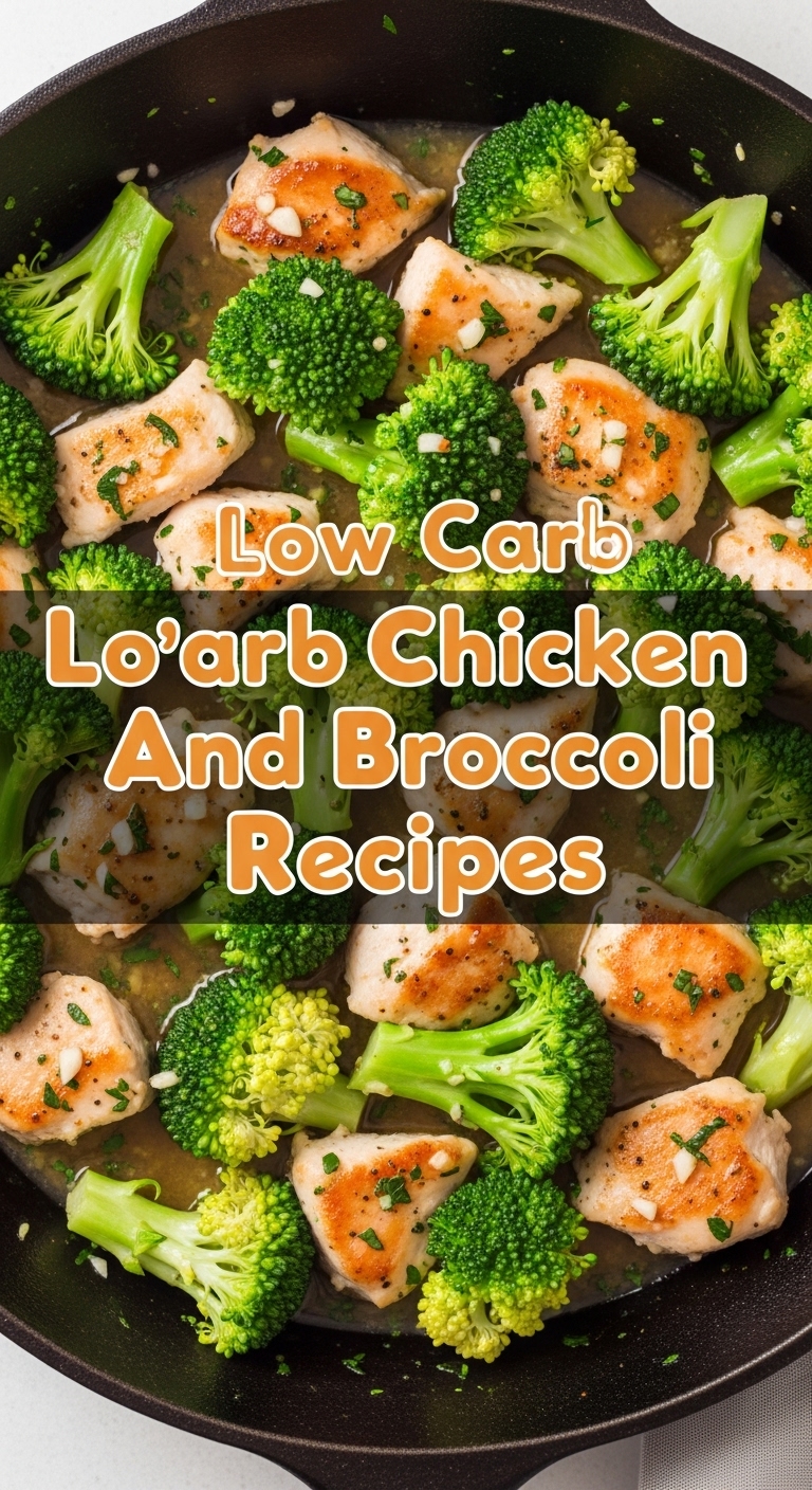 Low Carb Chicken And Broccoli Recipes