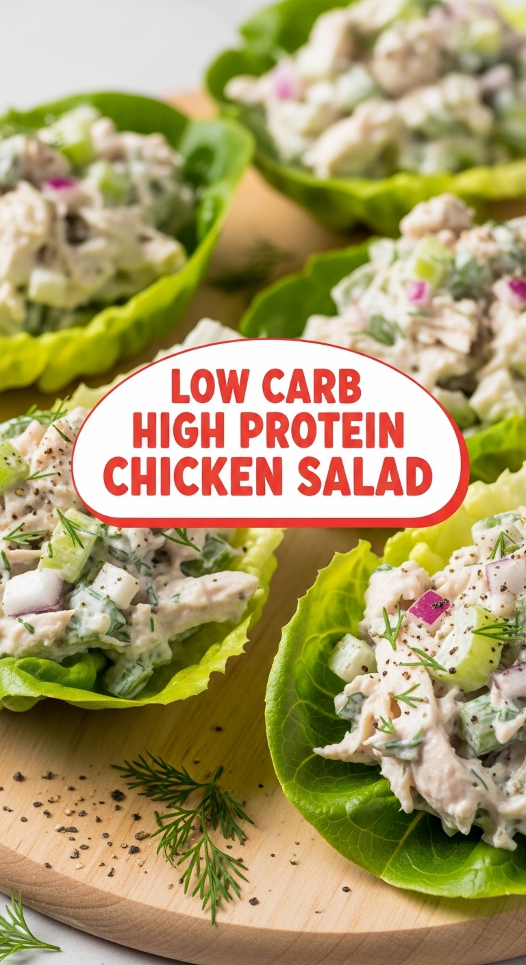 Low Carb High Protein Chicken Salad