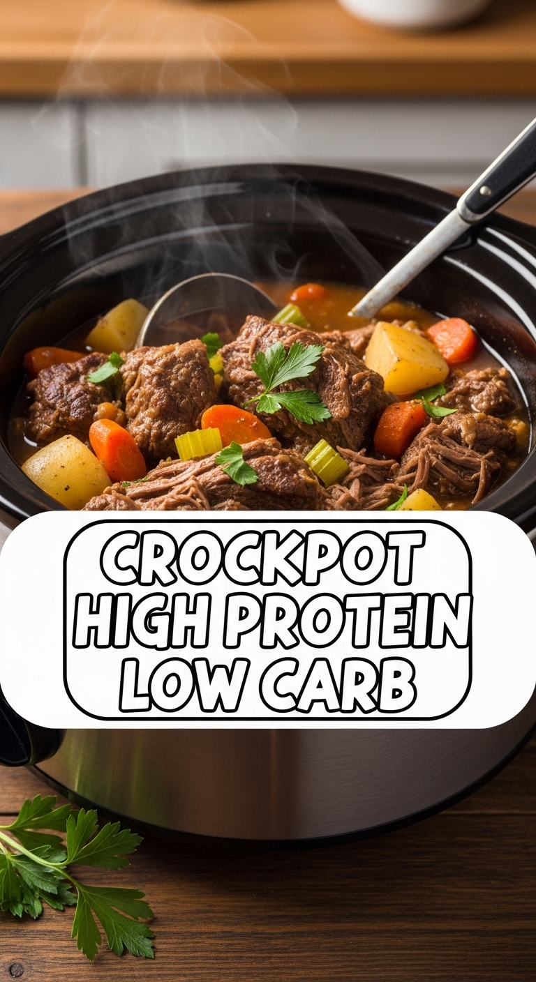 Crockpot High Protein Low Carb