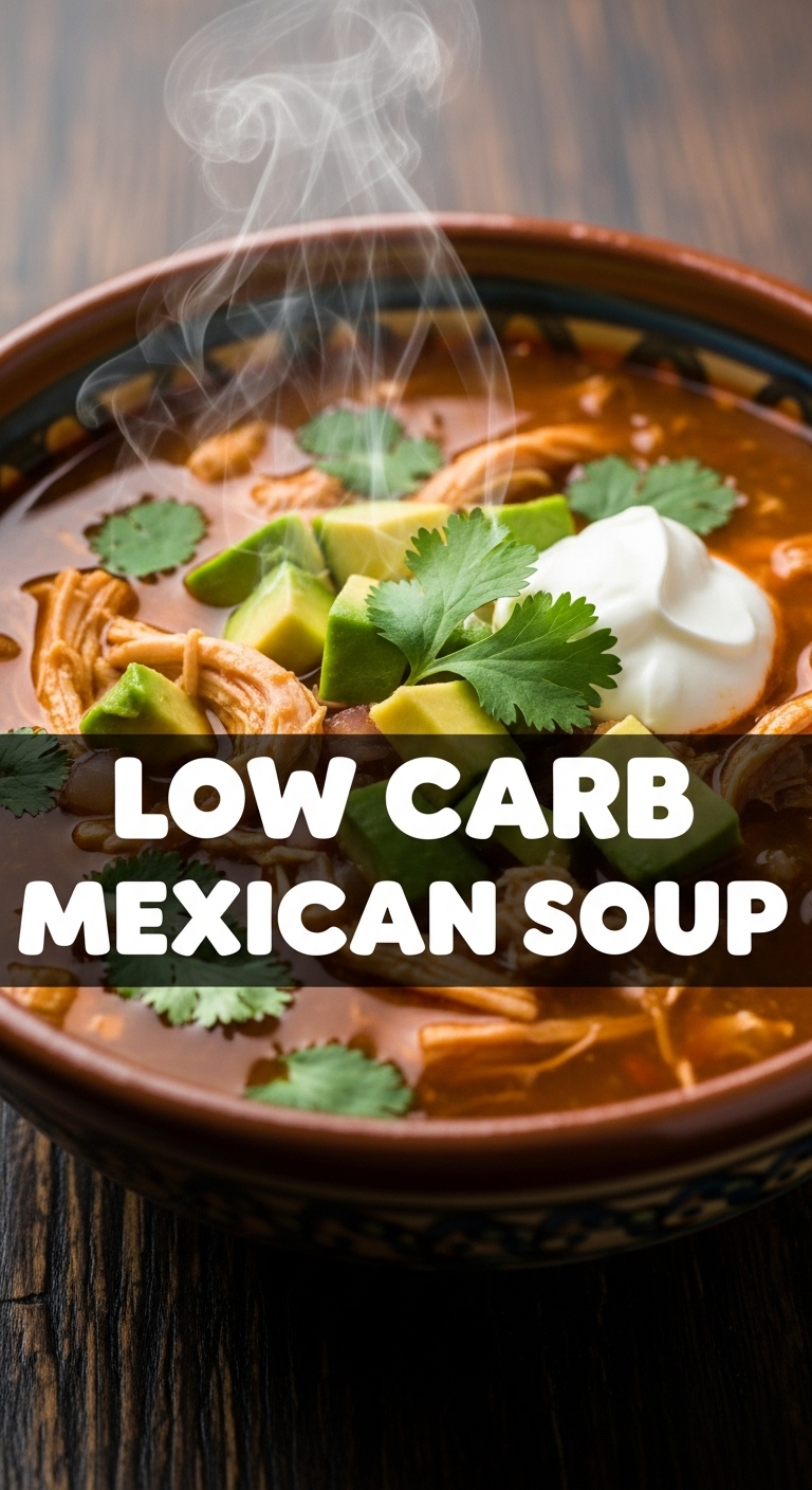 Low Carb Mexican Soup