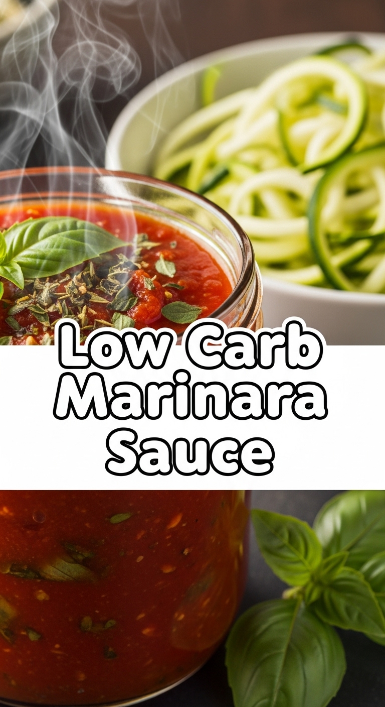 Low Carb Marinara Sauce