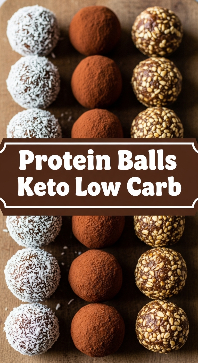 Protein Balls Keto Low Carb