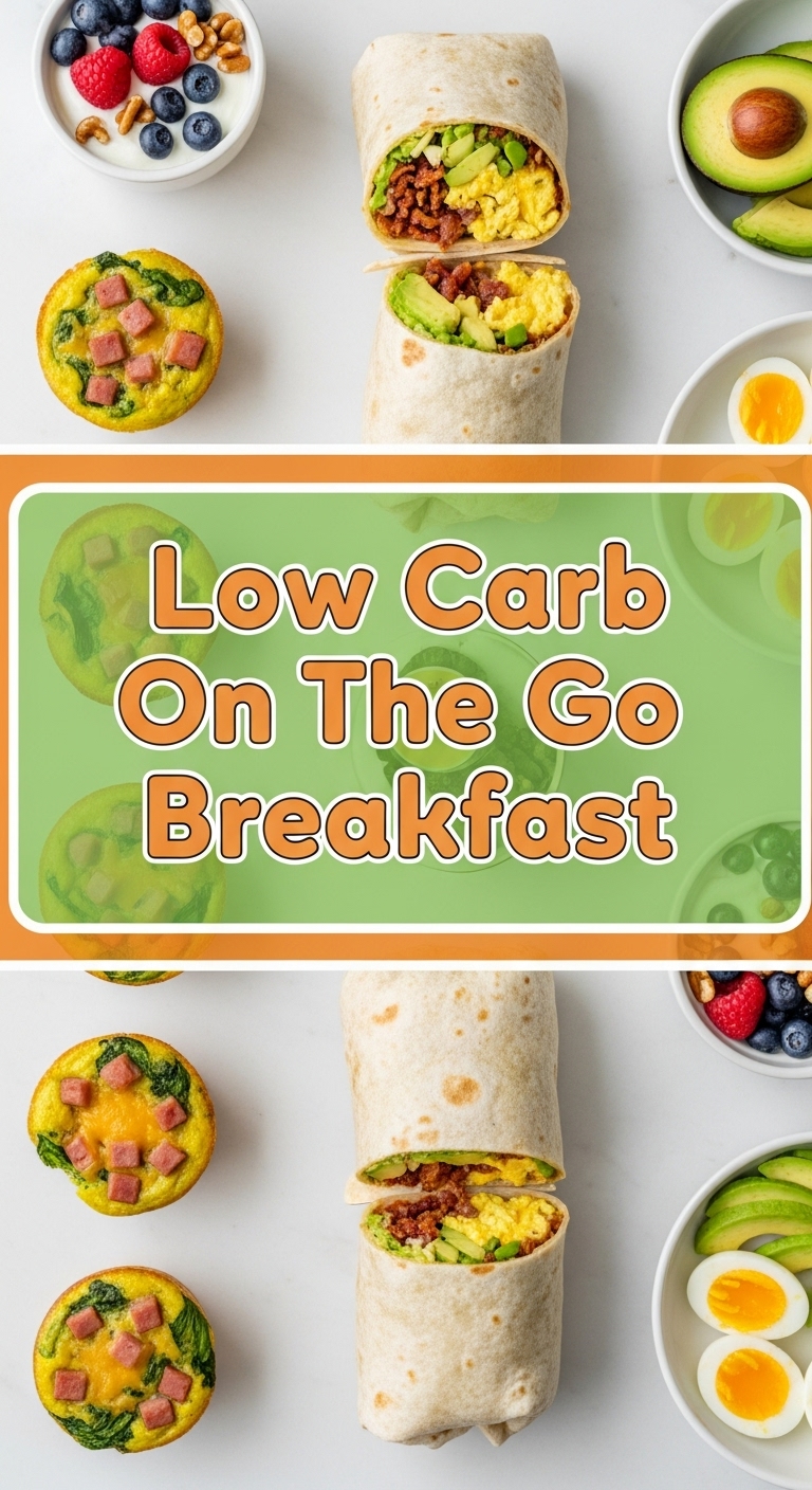 Low Carb On The Go Breakfast
