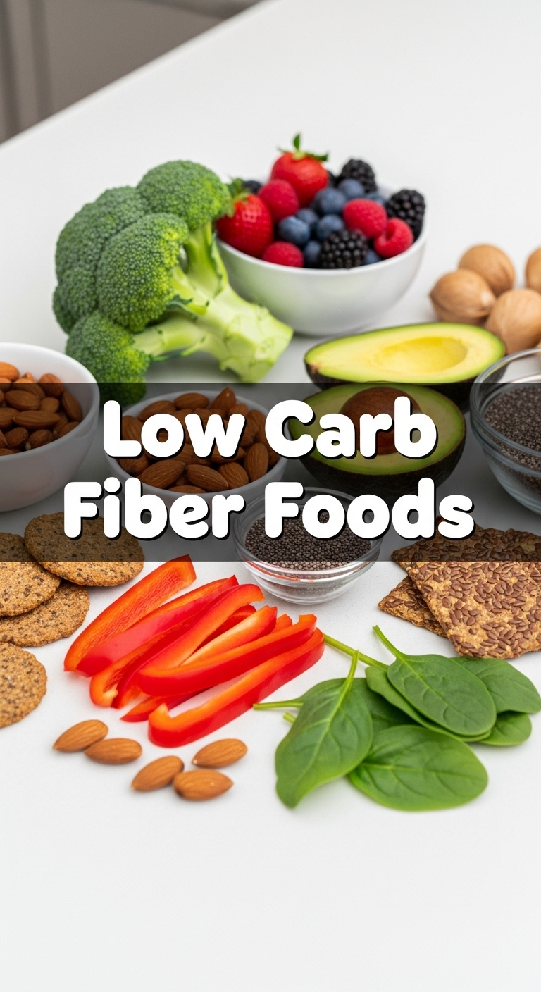 Low Carb Fiber Foods