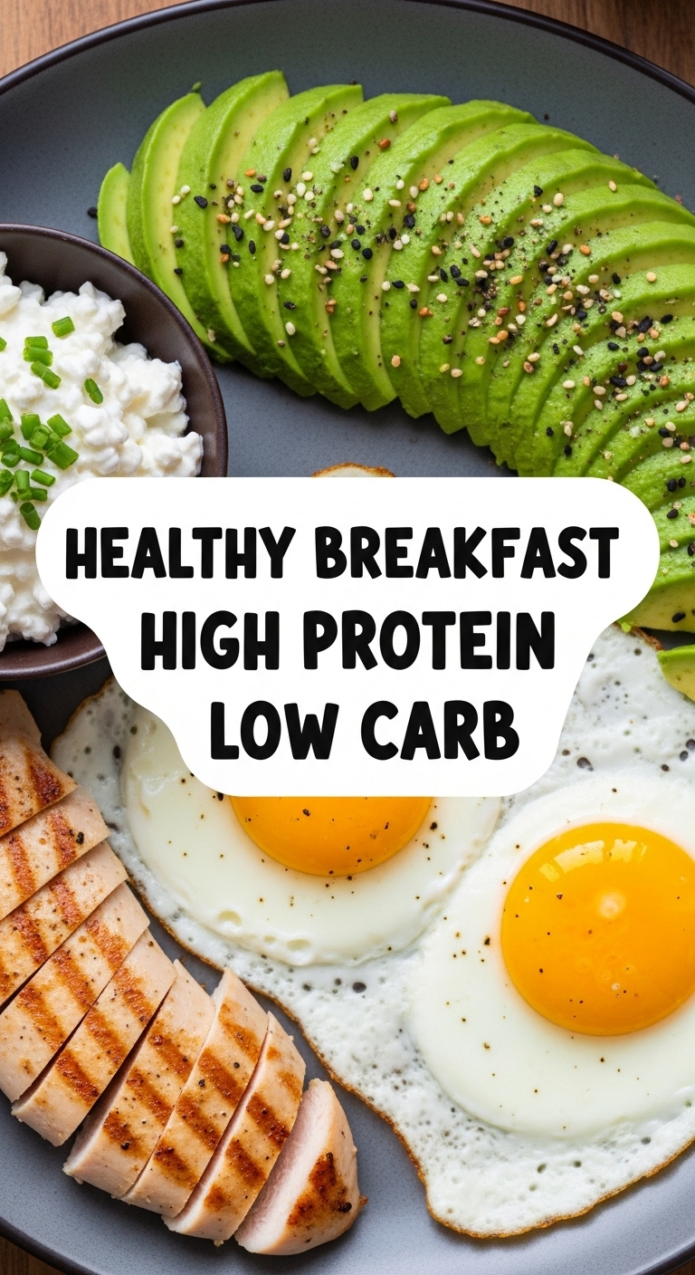 Healthy Breakfast High Protein Low Carb