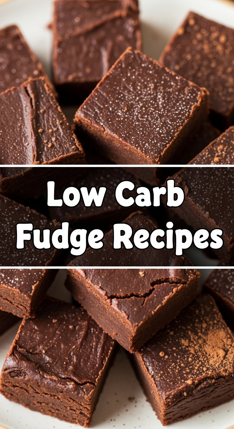 Low Carb Fudge Recipes
