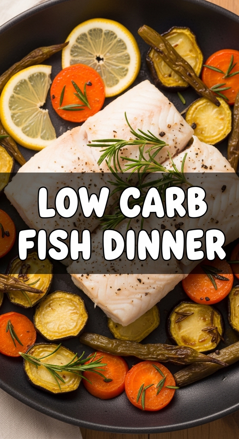 Low Carb Fish Dinner