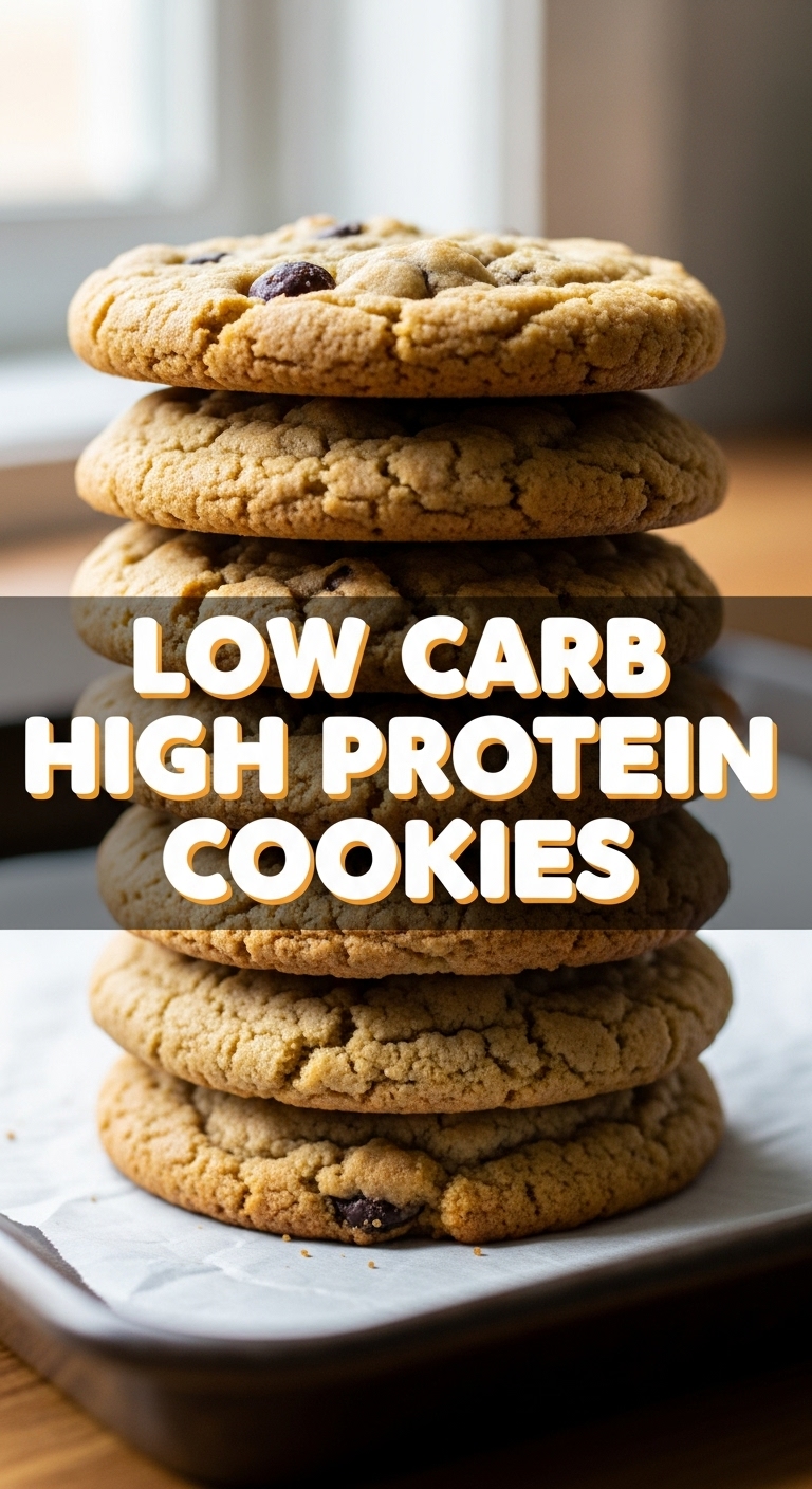 Low Carb High Protein Cookies